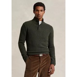 Wool-Blend Mock Neck Sweater