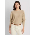 Cotton Blend Dolman Sleeve Sweater