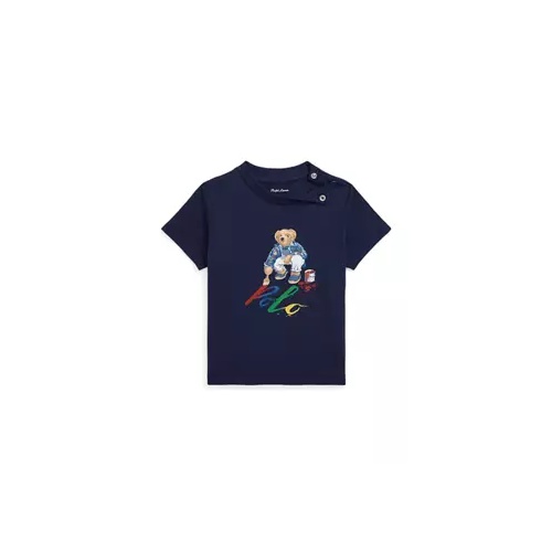 폴로 랄프로렌 Baby Boys Polo Bear Cotton Jersey T-Shirt