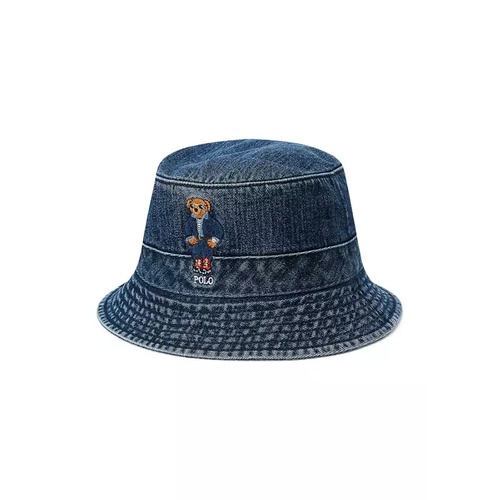 폴로 랄프로렌 Polo Bear Denim Bucket Hat
