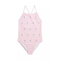 Girls 7-16 Polo Pony One Piece Swimsuit