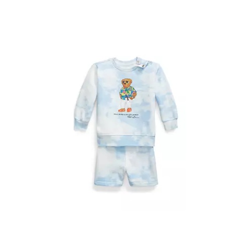 폴로 랄프로렌 Baby Boys Polo Bear Fleece Sweatshirt & Short Set