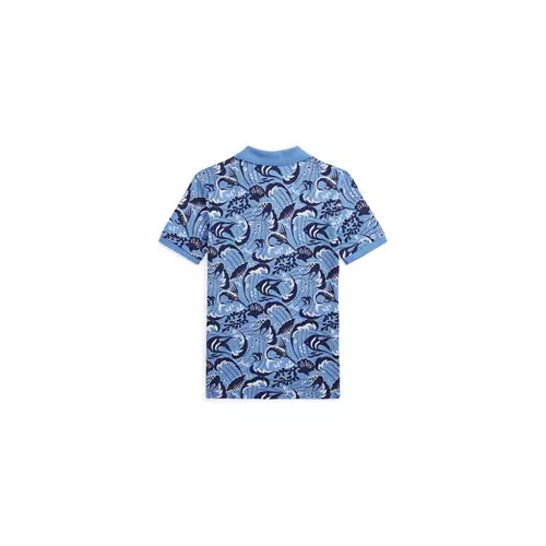폴로 랄프로렌 Boys 8-20 Reef Print Cotton Mesh Polo Shirt