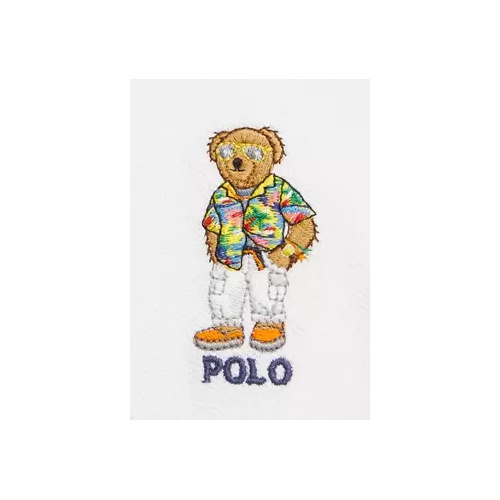 폴로 랄프로렌 Boys 2-7 Polo Bear Cotton Mesh Polo Shirt