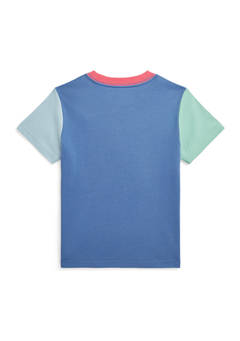 폴로 랄프로렌 Boys 2-7 Polo Bear Color-Blocked Cotton T-Shirt