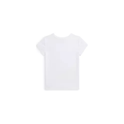 폴로 랄프로렌 Girls 7-16 Tropical Logo Cotton Jersey T-Shirt