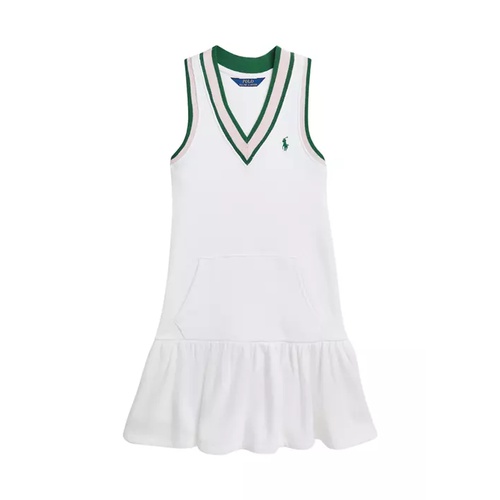 폴로 랄프로렌 Girls 2-6x Cricket Stripe Cotton Terry Dress