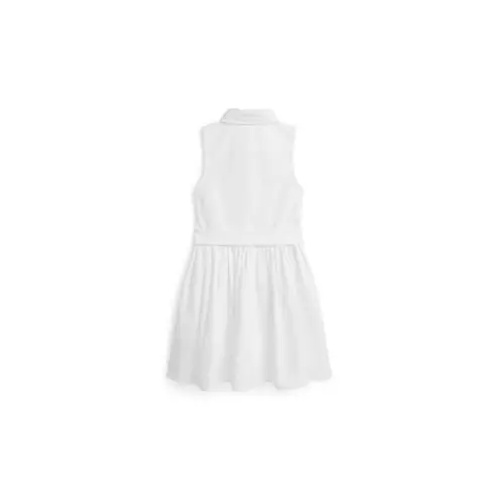 폴로 랄프로렌 Girls 2-6x Belted Cotton Oxford Shirtdress