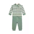 Baby Boys French Rib Cotton Pullover & Pants Set