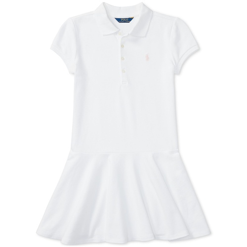 폴로 랄프로렌 Big Girls Cotton Mesh Short Sleeve Polo Dress