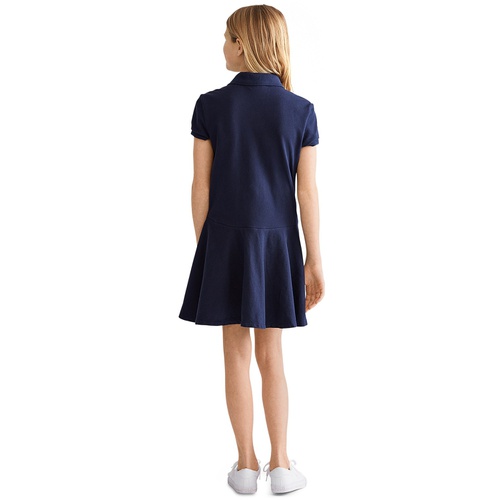 폴로 랄프로렌 Big Girls Cotton Mesh Short Sleeve Polo Dress