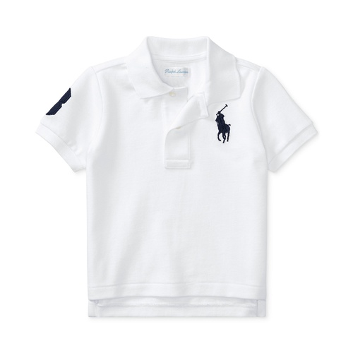 폴로 랄프로렌 Baby Boys Cotton Mesh Pony Logo Polo Shirt