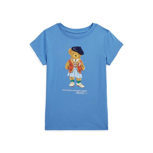 폴로 랄프로렌 Toddler and Little Girls Polo Bear Cotton Jersey T-shirt
