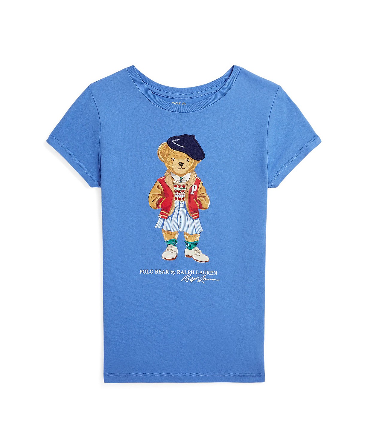 폴로 랄프로렌 Big Girls Polo Bear Cotton Jersey T-shirt