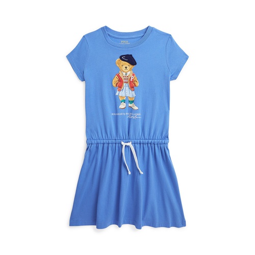 폴로 랄프로렌 Toddler and Little Girls Polo Bear Cotton Jersey Dress