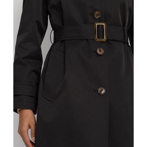 폴로 랄프로렌 Womens Single-Breasted Belted Trench Coat