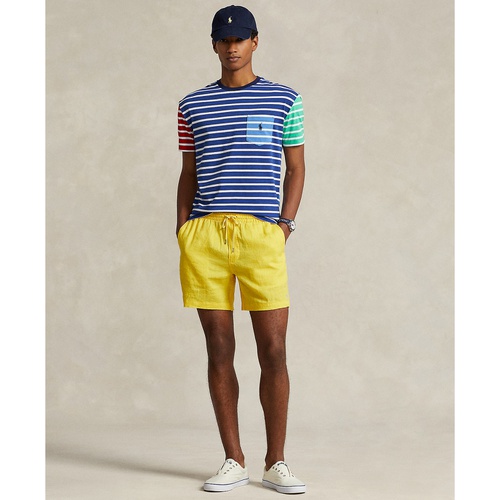 폴로 랄프로렌 Mens Classic-Fit Striped Jersey T-Shirt
