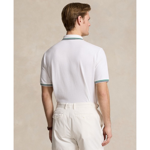 폴로 랄프로렌 Mens Classic-Fit Embroidered Mesh Polo Shirt
