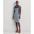 Womens Striped Tank Dress