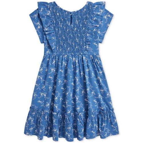폴로 랄프로렌 Toddler & Little Girls Floral Smocked Cotton Jersey Dress