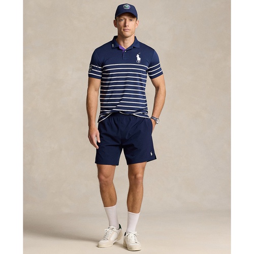 폴로 랄프로렌 Mens Wimbledon 2024 Striped Polo Shirt