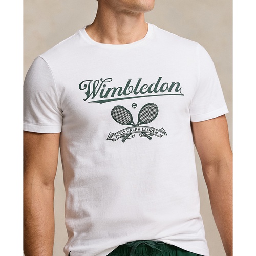 폴로 랄프로렌 Mens Wimbledon Custom Slim Fit T-Shirt