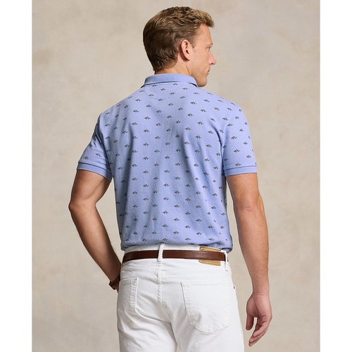 폴로 랄프로렌 Mens Classic-Fit Monogram Stretch Polo Shirt