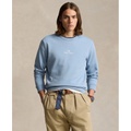 Mens Embroidered-Logo Double-Knit Sweatshirt