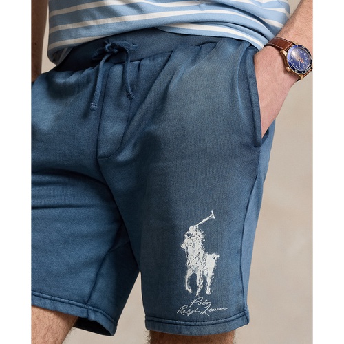 폴로 랄프로렌 Mens 8.5-Inch Big Pony Fleece Shorts