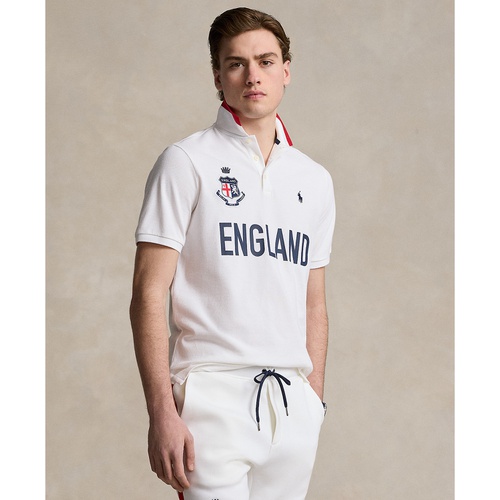 폴로 랄프로렌 Mens Classic-Fit England Polo Shirt