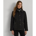 Womens Quilted Collar Coat