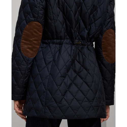 폴로 랄프로렌 Womens Hooded Quilted Coat