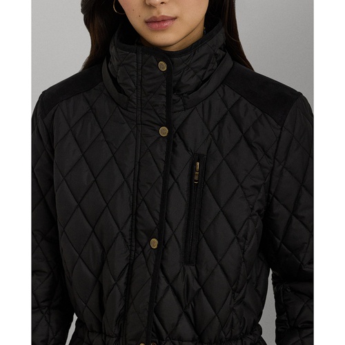 폴로 랄프로렌 Womens Hooded Quilted Coat