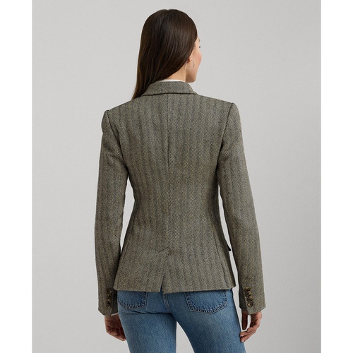 폴로 랄프로렌 Womens Herringbone Tweed Blazer