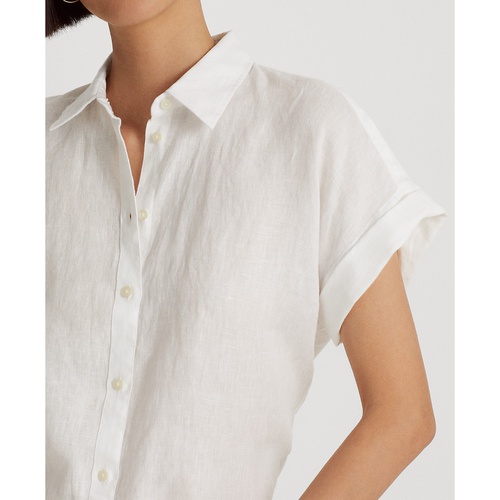 폴로 랄프로렌 Dolman-Sleeve Linen Shirt