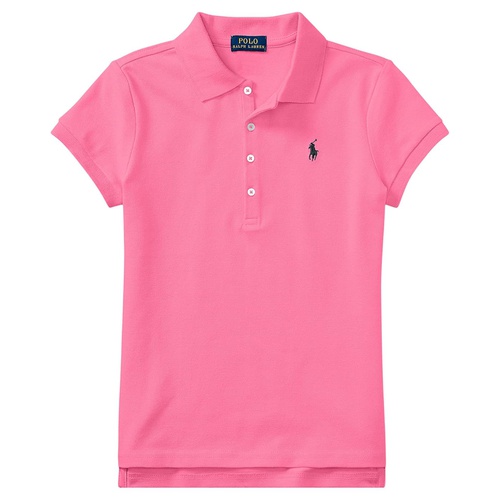 폴로 랄프로렌 Polo Ralph Lauren Kids Short Sleeve Mesh Polo Shirt (Big Kids)