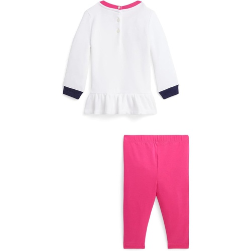 폴로 랄프로렌 Polo Ralph Lauren Kids Fleece Sweatshirt & Legging Set (Infant)