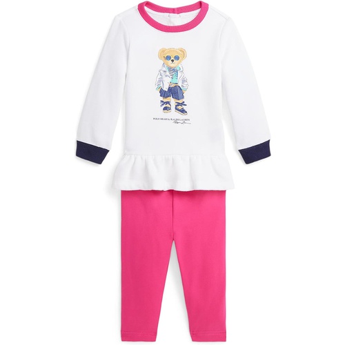 폴로 랄프로렌 Polo Ralph Lauren Kids Fleece Sweatshirt & Legging Set (Infant)