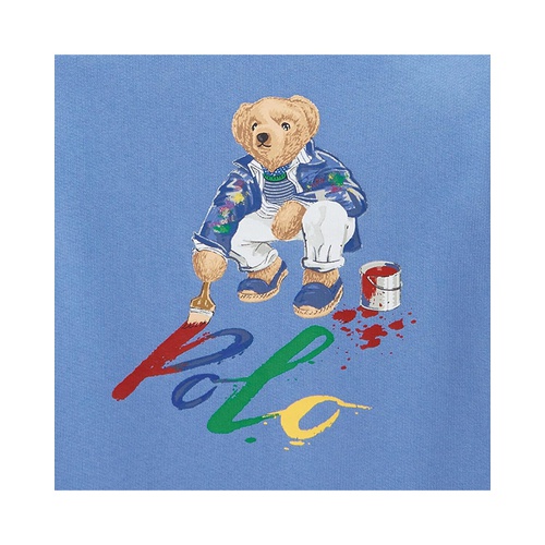 폴로 랄프로렌 Polo Ralph Lauren Kids Polo Bear Fleece Sweatshirt (Toddler/Little Kids)