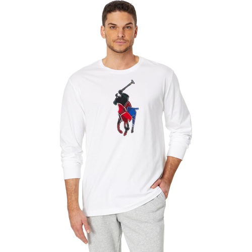 폴로 랄프로렌 Mens Polo Ralph Lauren Classic Fit Plaid Pony Jersey T-Shirt