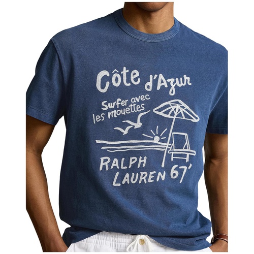 폴로 랄프로렌 Mens Polo Ralph Lauren Classic Fit Embroidered Jersey T-Shirt