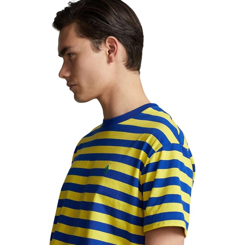 폴로 랄프로렌 Mens Polo Ralph Lauren Short Sleeve Striped Crew Neck T-Shirt