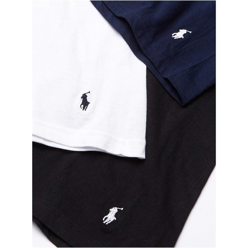 폴로 랄프로렌 Mens Polo Ralph Lauren Classic Fit Undershirt w/ Wicking 3-Pack Crews