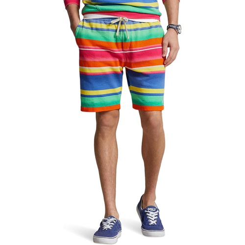 폴로 랄프로렌 Polo Ralph Lauren 85-Inch Striped Spa Terry Shorts