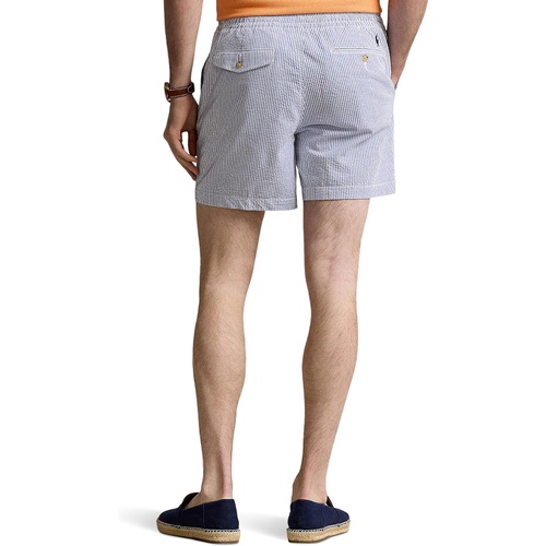 폴로 랄프로렌 Polo Ralph Lauren 6-Inch Polo Prepster Seersucker Shorts