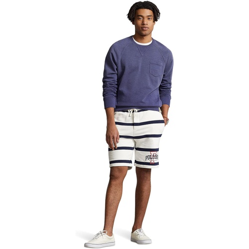 폴로 랄프로렌 Polo Ralph Lauren 85 Logo Striped Fleece Shorts