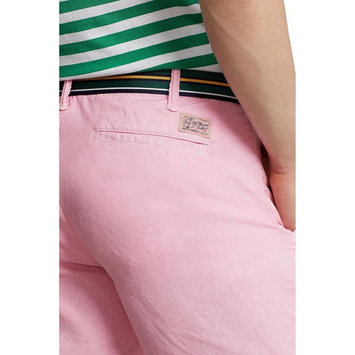 폴로 랄프로렌 Polo Ralph Lauren 8 Straight Fit Linen-Cotton Shorts