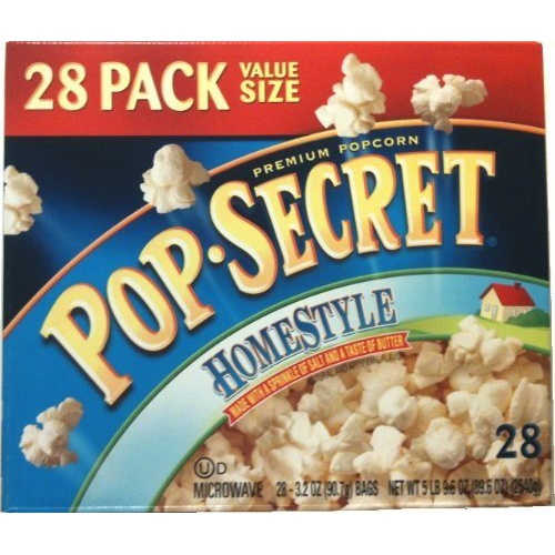  Pop Secret Home Style Popcorn, 28 Count