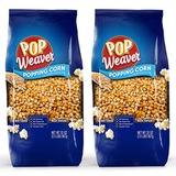 Pop Weaver Microwave Popcorn Pop Weaver Popping Corn Kernels - 4 Pounds Total (2 bags of 2 Pounds)