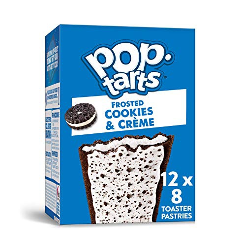  Pop-Tarts, Breakfast Toaster Pastries, Unfrosted Brown Sugar Cinnamon, Proudly Baked in the USA, 13.5oz Box (Pack of 12)
